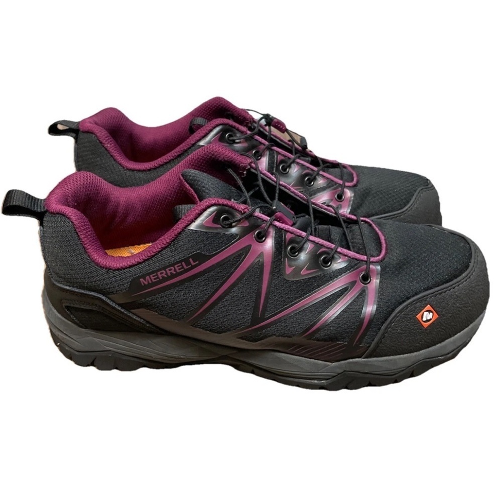 Merrell Fullbench Composite Toe Work Safety Shoes… - image 2